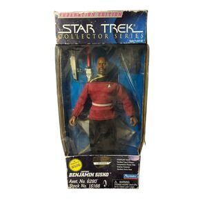 Star Trek Captain Benjamin Sisko Federation Edition Collector Series 9" Figure**